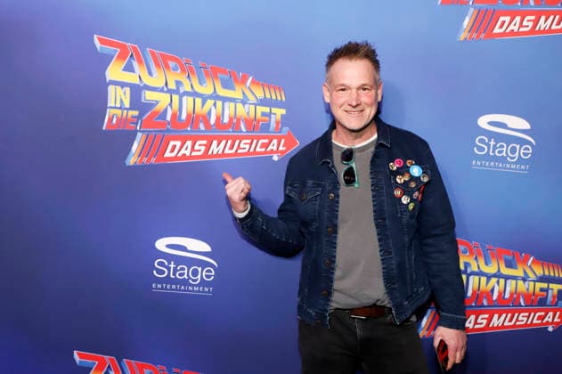 Patrick Harzig bei der Premiere des Musicals Zurück in die Zukunft im Stage Operettenhaus. Hamburg, 22.03.2026
