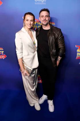 Anna Hofbauer und Marc Barthel bei der Premiere des Musicals Zurück in die Zukunft im Stage Operettenhaus. Hamburg, 22.03.2026