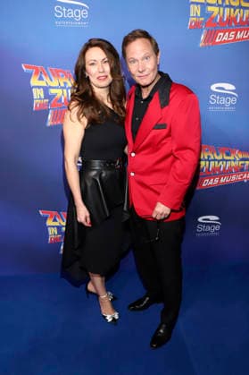 Anke Wolf und Fabian Harloff bei der Premiere des Musicals Zurück in die Zukunft im Stage Operettenhaus. Hamburg, 22.03.2026