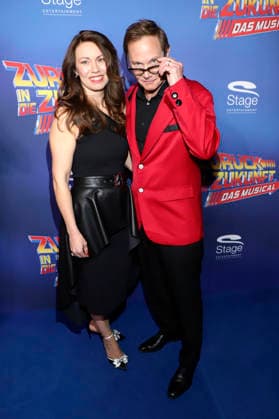 Anke Wolf und Fabian Harloff bei der Premiere des Musicals Zurück in die Zukunft im Stage Operettenhaus. Hamburg, 22.03.2026
