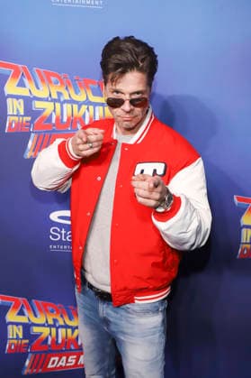 Stephen Dürr bei der Premiere des Musicals Zurück in die Zukunft im Stage Operettenhaus. Hamburg, 22.03.2026