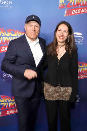 Joja Wendt mit Tochter Elisa bei der Premiere des Musicals Zurück in die Zukunft im Stage Operettenhaus. Hamburg, 22.03.2026