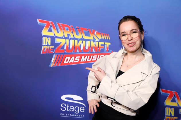 Mareike Fell bei der Premiere des Musicals Zurück in die Zukunft im Stage Operettenhaus. Hamburg, 22.03.2026