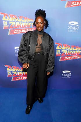 Ivy Quainoo bei der Premiere des Musicals Zurück in die Zukunft im Stage Operettenhaus. Hamburg, 22.03.2026