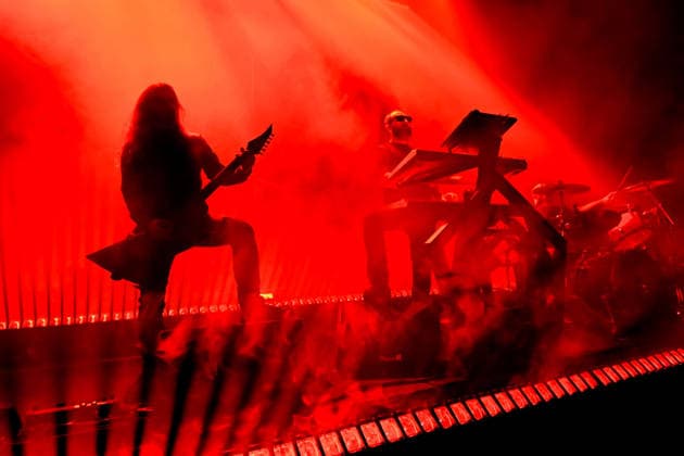 Carpenter Brut performing at Shepherd™s Bush Empire in London LONDON, ENGLAND - MARCH 22: Carpenter Brut (Franck Hueso) performing at Shepherd™s Bush Empire on March 22, 2026 in London, England. CAP MAR MAR Great Britain Copyright: xMartinxHarris CapitalxPicturesx