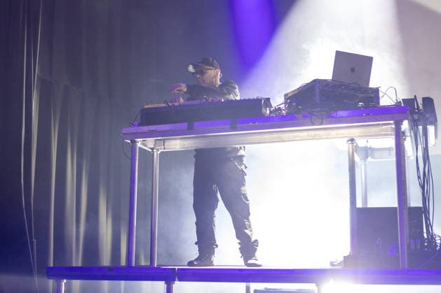Leftfield live in Oslo, Norway Oslo, Norway. 22nd, March 2026. The British electronic music group Leftfield performs a live concert at Sentrum Scene in Oslo. Norway, Oslo  Copyright: xGonzalesxPhoto Per-OttoxOppix