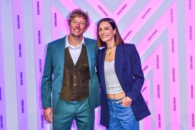 Series Mania Festival - Day 3 Gérémy Crédeville and Jennifer Decker attend the premiere of Anatomia de un instante during Day Three of Series Mania Festival on March 22, 2026 in Lille, France. Photo by Shootpix ABACAPRESS.COM Lille France  Copyright: xShootpix ABACAx