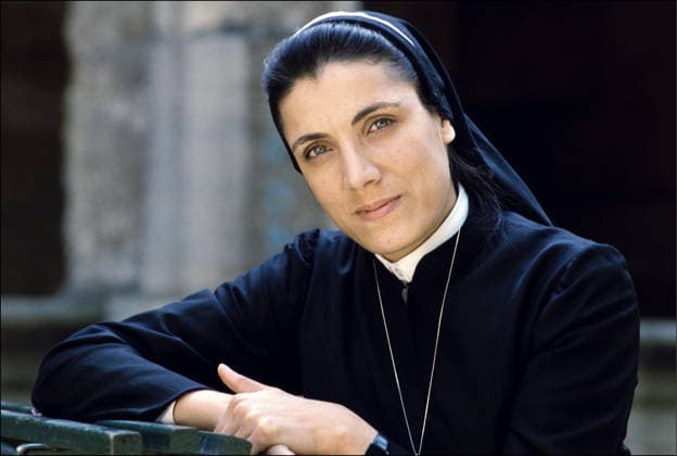 Portrait of Soeur Marie Keyrouz (nun, vocalist) 20 06 1996 Helene BAMBERGER Opale.photo la reproduction sous forme de tirage de cette image est soumise a une demande prealable d autorisation a l agence Opale.photo RECORD DATE NOT STATED *** Portrait of Soeur Marie Keyrouz nun, vocalist 20 06 1996 Helene BAMBERGER Opale photo reproduction in print form of this image is subject to prior authorization from the Opale photo agency RECORD DATE NOT STATED  Copyright: x HelenexBAMBERGER Opale.photox