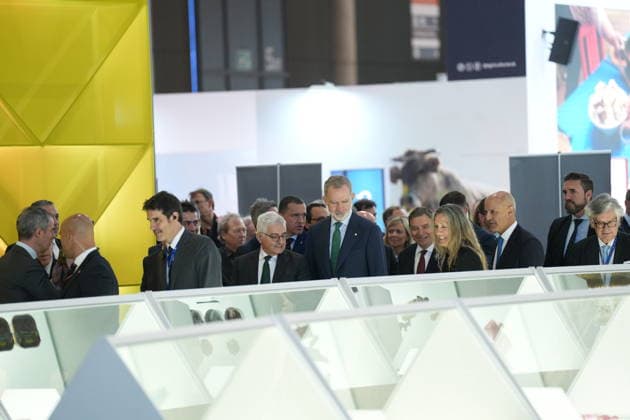 The King will inaugurate the International Food and Beverages Exhibition Alimentaria 2026, which celebrates its 50th anniversary King Felipe VI c during the inauguration of the International Food and Beverages Exhibition Alimentaria 2026, at the Fira de Barcelona, on 23 March 2026, in L Hospitalet de Llobregat, Barcelona, Catalunya Spain The show brings together the entire value chain of the food sector, from retail to hotels, restaurants and cafes The event coincides with the 50th anniversary of Alimentaria, which was born in 1976 as the first major professional show in Spain dedicated to the food industry 23 MARCH 2026 Barcelona Barcelona Barcelona Spain  Copyright: xDavidxZorrakinox 7389055