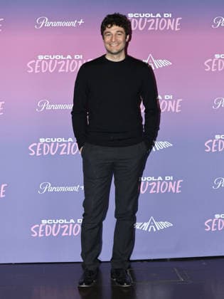 Rome, The Space Moderno cinema, photocall for the Paramount+ film School of Seduction. Pictured: Lino Guanciale  Copyright: xMarcoxProvvisionatox xipa-agency.netx xMarcoxProvvisionatox IPA_Agency_IPA73338806