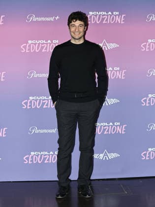 Rome, The Space Moderno cinema, photocall for the Paramount+ film School of Seduction. Pictured: Lino Guanciale  Copyright: xMarcoxProvvisionatox xipa-agency.netx xMarcoxProvvisionatox IPA_Agency_IPA73338821