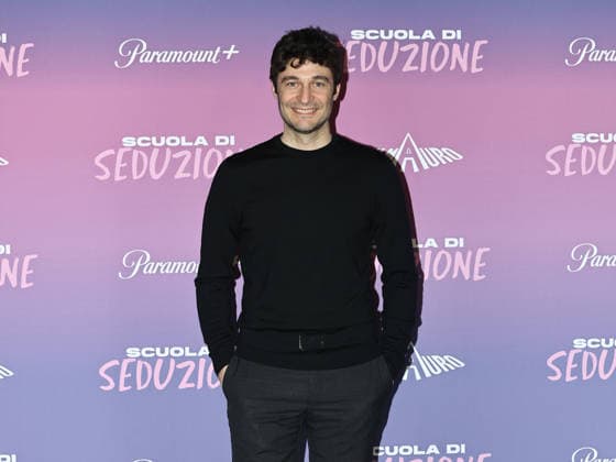 Rome, The Space Moderno cinema, photocall for the Paramount+ film School of Seduction. Pictured: Lino Guanciale  Copyright: xMarcoxProvvisionatox xipa-agency.netx xMarcoxProvvisionatox IPA_Agency_IPA73338824