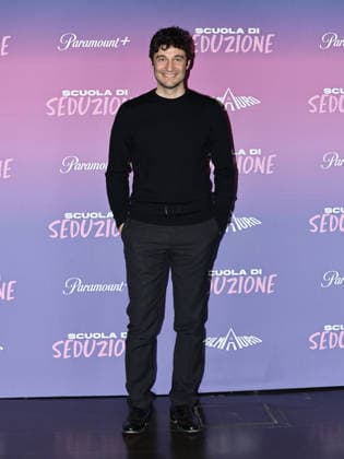 Rome, The Space Moderno cinema, photocall for the Paramount+ film School of Seduction. Pictured: Lino Guanciale  Copyright: xMarcoxProvvisionatox xipa-agency.netx xMarcoxProvvisionatox IPA_Agency_IPA73338829