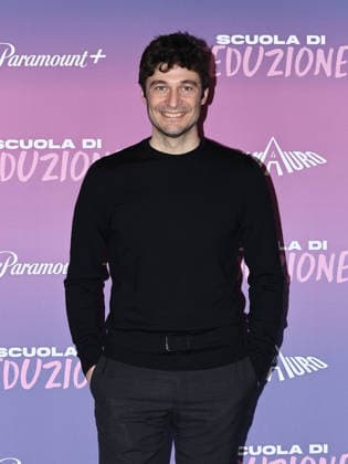 Rome, The Space Moderno cinema, photocall for the Paramount+ film School of Seduction. Pictured: Lino Guanciale  Copyright: xMarcoxProvvisionatox xipa-agency.netx xMarcoxProvvisionatox IPA_Agency_IPA73338831
