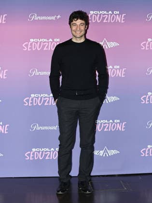 Rome, The Space Moderno cinema, photocall for the Paramount+ film School of Seduction. Pictured: Lino Guanciale  Copyright: xMarcoxProvvisionatox xipa-agency.netx xMarcoxProvvisionatox IPA_Agency_IPA73338835