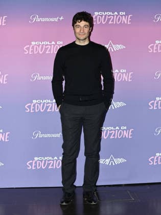 Rome, The Space Moderno cinema, photocall for the Paramount+ film School of Seduction. Pictured: Lino Guanciale  Copyright: xMarcoxProvvisionatox xipa-agency.netx xMarcoxProvvisionatox IPA_Agency_IPA73338813