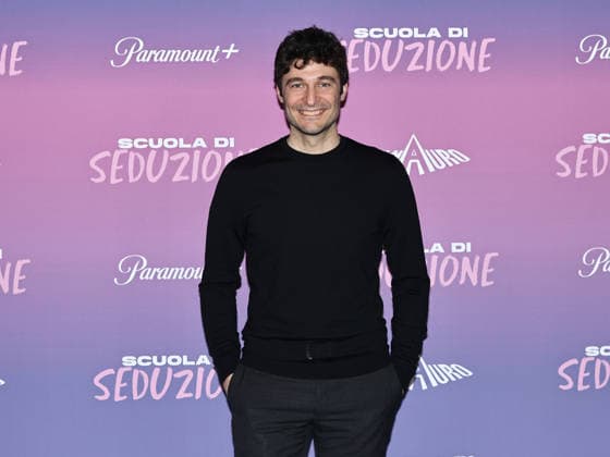 Rome, The Space Moderno cinema, photocall for the Paramount+ film School of Seduction. Pictured: Lino Guanciale  Copyright: xMarcoxProvvisionatox xipa-agency.netx xMarcoxProvvisionatox IPA_Agency_IPA73338838