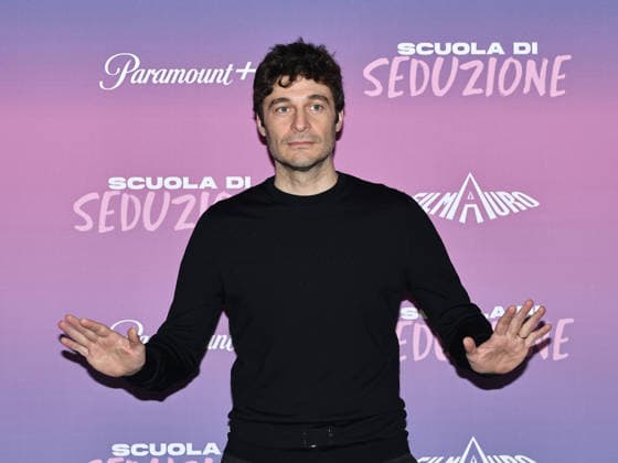 Rome, The Space Moderno cinema, photocall for the Paramount+ film School of Seduction. Pictured: Lino Guanciale  Copyright: xMarcoxProvvisionatox xipa-agency.netx xMarcoxProvvisionatox IPA_Agency_IPA73338840