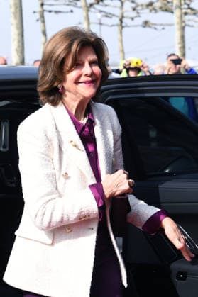 Ministerpräsident Hendrik Wüst empfängt Ihre Majestät Königin Silvia von Schweden am 23.03.2026 in der Staatskanzlei in Düsseldorf Königin Silvia von Schweden