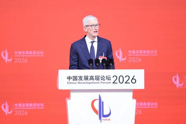 BEIJING, CHINA - MARCH 22: Apple Inc CEO Tim Cook attends the opening ceremony of the China Development Forum 2026 at the Diaoyutai State Guesthouse on March 22, 2026 in Beijing, China.  Copyright: xChinaxNewsxServicex 111629982679