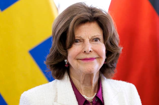 Königin Silvia von Schweden beim Besuch in der Staatskanzlei Düsseldorf. Düsseldorf, 23.03.2026 NRW Deutschland Copyright: xChristophxHardtx