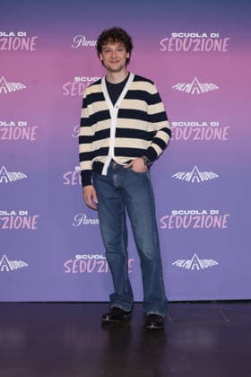 Photocall of the press conference of the movie -Scuola di Seduzione- The Space Cinema Moderno - Rome, Italy Romano Reggiani Photocall of the press conference of the movie -Scuola di Seduzione- The Space Cinema Moderno - Rome, Italy 23rd March 2026 SGPItalia id 134663 Not Exclusive  Copyright: xferrajuolox
