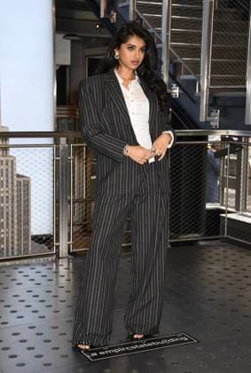 NEW YORK, NY- MARCH 23: Avantika Vandanapu visit Empire State Building Ahead of the Premiere of Prime Video s Pretty Lethal on March 23, 2026 in New York City. Copyright: xmpi099x