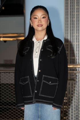 March 23, 2026, New York, New York, USA: LANA CONDOR visits the Empire State Building in New York for a photo opportunity to celebrate the premiere of Pretty Lethal on Prime Video. 23 March 2026 New York USA  - ZUMAa265 20260323_zep_a265_020 Copyright: xEricxAcquayex
