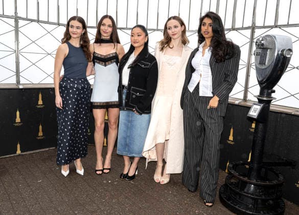 March 23, 2026, New York, Ny, United States: Millicent Simmonds, Maddie Ziegler, Lana Condor, Iris Apatow and Avantika visit Empire State Buliding ahead of the premiere of Prime VideoÃ¢â‚¬â ¢s Pretty Lethal. Held at Empire State Building in New York. Zuma Press March 23, 2026. New York United States  - ZUMAp281 20260323_zea_p281_041 Copyright: xPhotoxImagexPressx