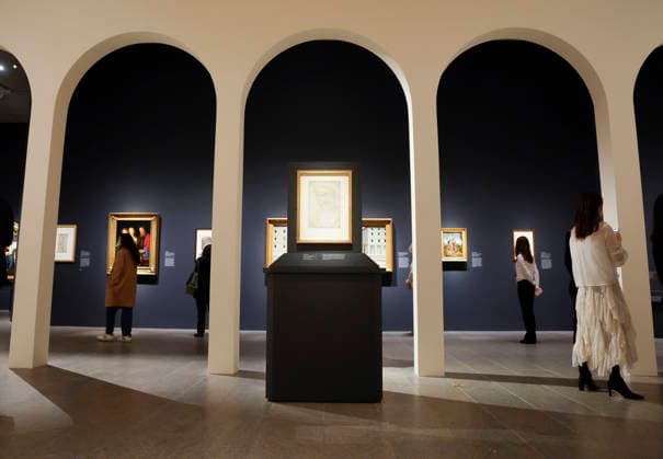 Guests attend the press preview for Raphael: Sublime Poetry at The Metropolitan Museum of Art on Monday, March 23, 2026 in New York City. Raphael: Sublime Poetry is the first comprehensive exhibition on Raphael in the United States bringing together more than 170 of the artist s greatest masterpieces and rarely seen treasures. The exhibition will open to the public on March 29 and will remain on view through June 28, 2026.  NYP20260323166 JOHNxANGELILLO