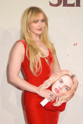 Finchè morte non ci separi 2 red carpet premiere in Rome - 23 Mar 2026 Kathryn Newton attends the red carpet of Finchè morte non ci separi 2 movie premiere at Casina Valadier. Rome Italy Copyright: xMarioxCartellix xSOPAxImagesx _DSC0741