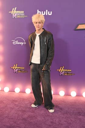 Hannah Montana 20th Anniversary Special LOS ANGELES, CALIFORNIA - MARCH 23 Hudson Stone at the World Premiere of Disney+ s Hannah Montana 20th Anniversary Special at El Capitan Theatre on March 23, 2026 in Los Angeles, California.Credit: Michael Mattesr AdMedia EDITORIAL USE ONLY  Copyright: xx AdMediax admphotostwo977049