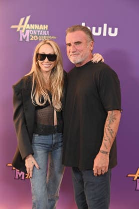 Hannah Montana 20th Anniversary Special LOS ANGELES, CALIFORNIA - MARCH 23 Tish Cyrus and Dominic Purcell at the World Premiere of Disney+ s Hannah Montana 20th Anniversary Special at El Capitan Theatre on March 23, 2026 in Los Angeles, California.Credit: Michael Mattesr AdMedia EDITORIAL USE ONLY  Copyright: xx AdMediax admphotostwo977062