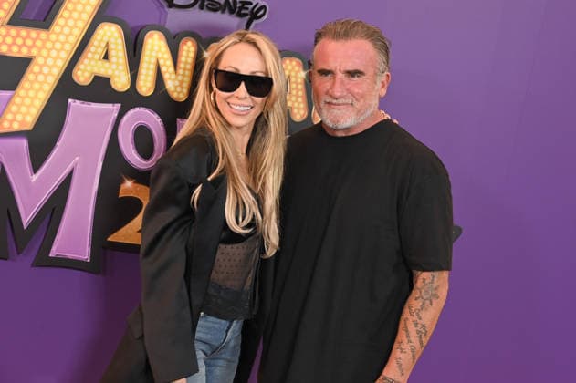 Hannah Montana 20th Anniversary Special LOS ANGELES, CALIFORNIA - MARCH 23 Tish Cyrus and Dominic Purcell at the World Premiere of Disney+ s Hannah Montana 20th Anniversary Special at El Capitan Theatre on March 23, 2026 in Los Angeles, California.Credit: Michael Mattesr AdMedia EDITORIAL USE ONLY  Copyright: xx AdMediax admphotostwo977072