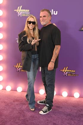 Hannah Montana 20th Anniversary Special LOS ANGELES, CALIFORNIA - MARCH 23 Tish Cyrus and Dominic Purcell at the World Premiere of Disney+ s Hannah Montana 20th Anniversary Special at El Capitan Theatre on March 23, 2026 in Los Angeles, California.Credit: Michael Mattesr AdMedia EDITORIAL USE ONLY  Copyright: xx AdMediax admphotostwo977086