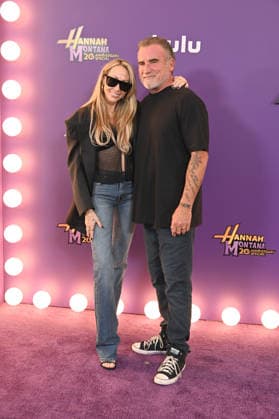 Hannah Montana 20th Anniversary Special LOS ANGELES, CALIFORNIA - MARCH 23 Tish Cyrus and Dominic Purcell at the World Premiere of Disney+ s Hannah Montana 20th Anniversary Special at El Capitan Theatre on March 23, 2026 in Los Angeles, California.Credit: Michael Mattesr AdMedia EDITORIAL USE ONLY  Copyright: xx AdMediax admphotostwo977102