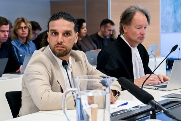 Amsterdam, The Netherlands, 2026-03-24 09:21:30 AMSTERDAM, 24-03-2026, Amsterdam Court of Appeal. It is the first day of the substantive hearing in the appeal of Ali B. Ali B was sentenced in July 2024 to a two-year prison term for rape and attempted rape. The court acquitted the rapper of two counts of sexual assault. Both the rapper and the Public Prosecution Service announced their intention to appeal. PHOTO: NLBeeld Patrick van Emst Credit: NL Beeld Patrick van Emst  Copyright: xx x