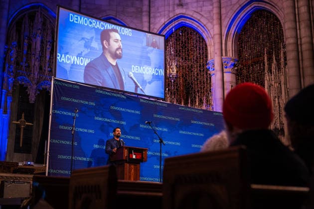 March 23, 2026, New York City, New York, United States: Mosab Abu Toha at the Democracy Now!Ã¢â‚¬â ¢s 30th Anniversary Special Event New York City United States - ZUMAs378 20260323_zip_s378_007 Copyright: xIoannxMariaxStacewiczx