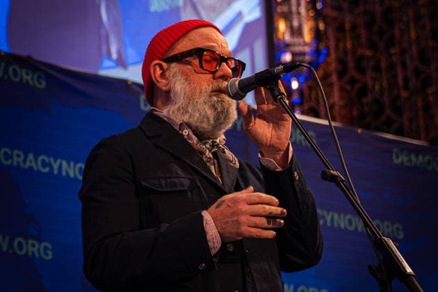 March 23, 2026, New York City, New York, United States: Michael Stipe performing at the Democracy Now!Ã¢â‚¬â ¢s 30th Anniversary Special Event New York City United States - ZUMAs378 20260323_zip_s378_010 Copyright: xIoannxMariaxStacewiczx