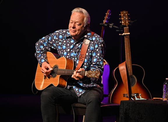 FORT LAUDERDALE, FL - MARCH 23: Tommy Emmanuel performs during The Living In The Light Tour at The Parker on March 23, 2026 in Fort Lauderdale Florida. Copyright: xmpi04x