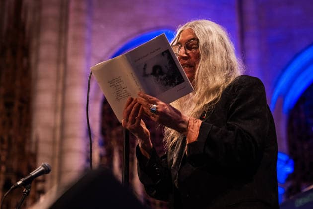 March 23, 2026, New York City, New York, United States: Patti Smith performing at the Democracy Now!Ã¢â‚¬â ¢s 30th Anniversary Special Event New York City United States - ZUMAs378 20260323_zip_s378_018 Copyright: xIoannxMariaxStacewiczx