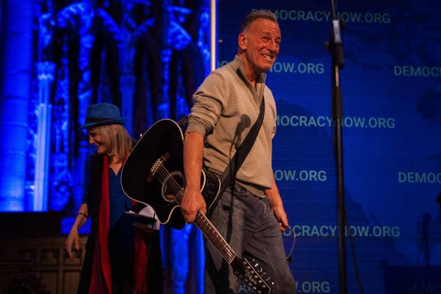 March 23, 2026, New York City, New York, United States: Bruce Springsteen performing at the Democracy Now!Ã¢â‚¬â ¢s 30th Anniversary Special Event New York City United States - ZUMAs378 20260323_zip_s378_025 Copyright: xIoannxMariaxStacewiczx