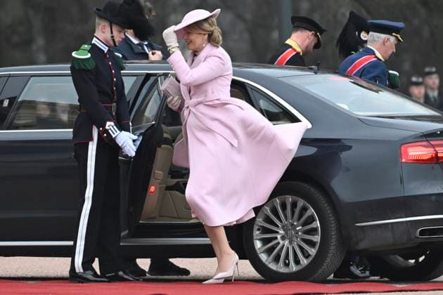 State Visit of King Philippe and Queen Mathilde to Norway (Day 1) OSLO, NORWAY - MARCH 24 : State Visit of King Philippe and Queen Mathilde to Norway welcome by TTMM King Harald, Queen Sonja on March 24, 2026 in Oslo, Norway, 24 03 2026 Oslo Norway  Copyright: xDidierxLebrunx