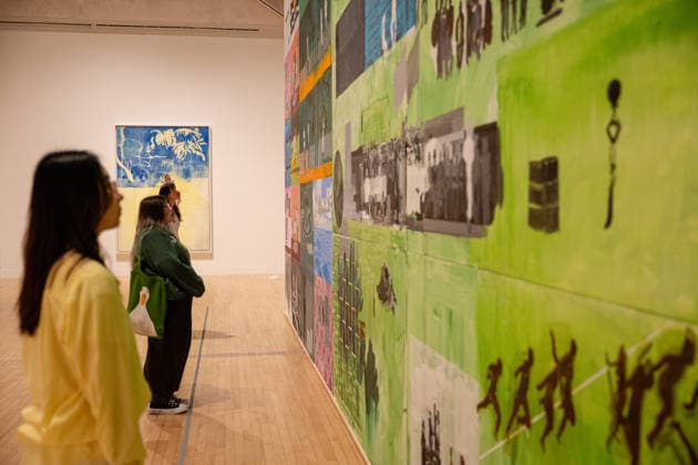 Hurvin Anderson Exhibition at Tate Britain, London, UK 24 March 2026 Passenger Opportunity, 2024-5 by Hurvin Anderson on display at Tate Britain, London, UK, on 24 March 2026. The first major solo exhibition by the British painter showcases over 80 artworks spanning his 40-year career, exploring themes of belonging and diaspora through colour-drenched landscapes and interiors that move between the UK and the Caribbean., Credit:Pete Speller Avalon  Copyright: xPetexSpellerx xAvalonx 1085879890