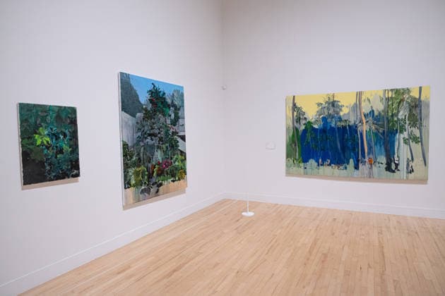 Hurvin Anderson Exhibition at Tate Britain, London, UK 24 March 2026 Works on display at the Hurvin Anderson exhibition at Tate Britain, London, UK, on 24 March 2026. The first major solo exhibition by the British painter showcases over 80 artworks spanning his 40-year career, exploring themes of belonging and diaspora through colour-drenched landscapes and interiors that move between the UK and the Caribbean., Credit:Pete Speller Avalon  Copyright: xPetexSpellerx xAvalonx 1085879924