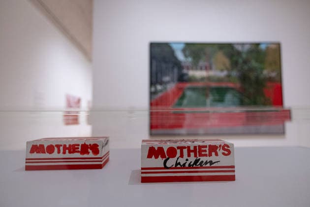 Hurvin Anderson Exhibition at Tate Britain, London, UK 24 March 2026 Works on display at the Hurvin Anderson exhibition at Tate Britain, London, UK, on 24 March 2026. The first major solo exhibition by the British painter showcases over 80 artworks spanning his 40-year career, exploring themes of belonging and diaspora through colour-drenched landscapes and interiors that move between the UK and the Caribbean., Credit:Pete Speller Avalon  Copyright: xPetexSpellerx xAvalonx 1085879989