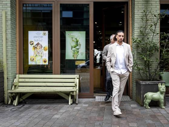 AMSTERDAM - Ali B leaves a lunchroom during a recess in the appeal hearing in the criminal case against him. The rapper has been sentenced to a two-year prison term for rape and attempted rape. The 43-year-old rapper was acquitted by the court in Haarlem of two counts of sexual assault. SEM VAN DER WAL ANP AMSTERDAM - XXX in the Amsterdam Court of Appeal, where the substantive hearing of the appeal in the criminal case against Ali B is taking place. The rapper has been sentenced to a two-year prison term for rape and attempted rape. Ali B was acquitted by the court in Haarlem of two counts of sexual assault. SEM VAN DER WAL ANP netherlands out - belgium out  Copyright: xx x554247491x originalFilename: 554247491.jpg