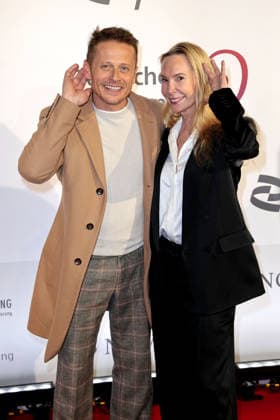 Roman Knizka und Feo Aladag bei der Verleihung vom Deutschen Hoerfilmpreis am 24.03.2026 im Colosseum Filmtheater in Berlin Verleihung vom 24. Deutschen Hoerfilmpreis in Berlin