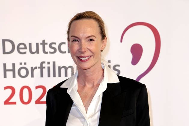 Feo Aladag bei der Verleihung vom Deutschen Hoerfilmpreis am 24.03.2026 im Colosseum Filmtheater in Berlin Verleihung vom 24. Deutschen Hoerfilmpreis in Berlin