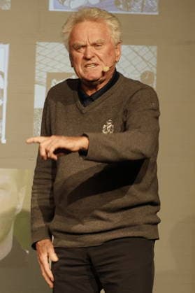 Sepp Maier auf Tour Sepp Maier bei der Sepp Maier Live Tour 2026 in der Karl-Diehl-Halle. Röthenbach an der Pegnitz, 23.03.2026 Röthenbach Nürnberger Land Karl Diehl-Halle Bayern D Copyright: xAgenturxWehnert R.Zichyx